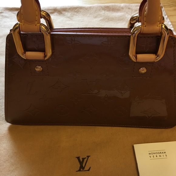 Louis Vuitton Mini Forsyth Bronze Vernis Leather - Picture 4 of 8